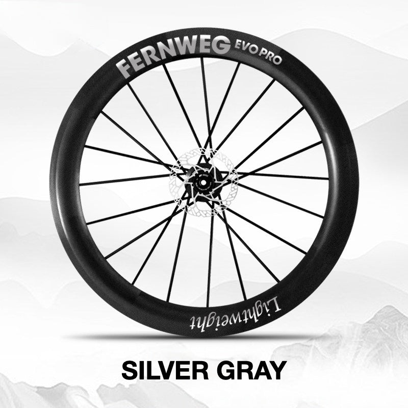 Kit d'autocollants pour roues Lightweight Fernweg EVO Pro 85 – Couvre-logo et changement de couleur