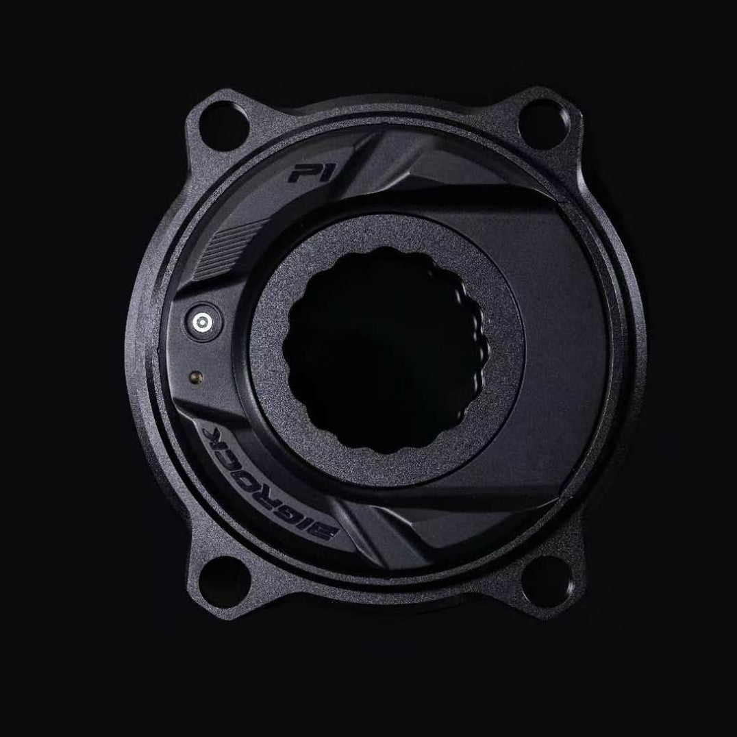 Pedivela BIGROCK Gen 3 Carbon com Eixo de Titânio 24mm | Pedivela Ultra-Leve para Bicicleta de Estrada e Medidor de Potência P1