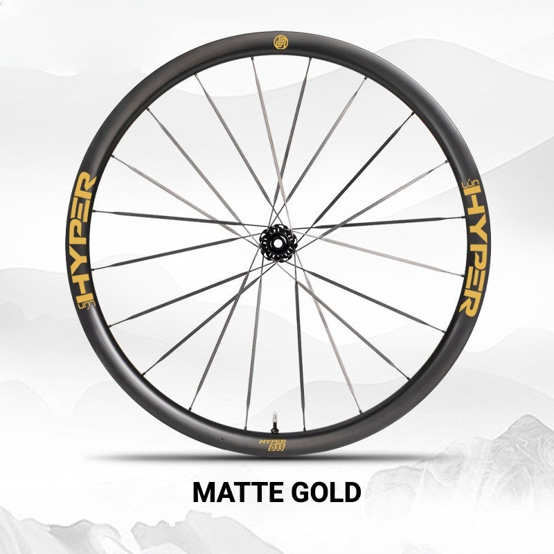 Infinity Logo Decals for Lún HYPER 3 D33 Gen 3 Wheelset | Waterproof Rim Overlay Stickers(Complete Decal Set for Two Wheels + Spare Decals Included)