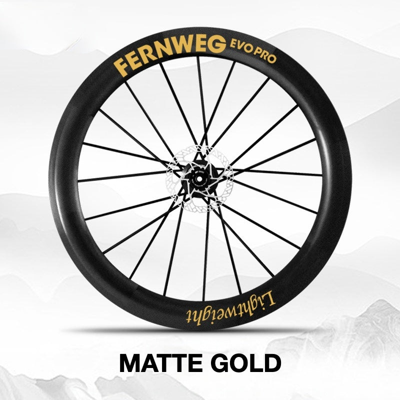 Kit d'autocollants pour roues Lightweight Fernweg EVO Pro 85 – Couvre-logo et changement de couleur