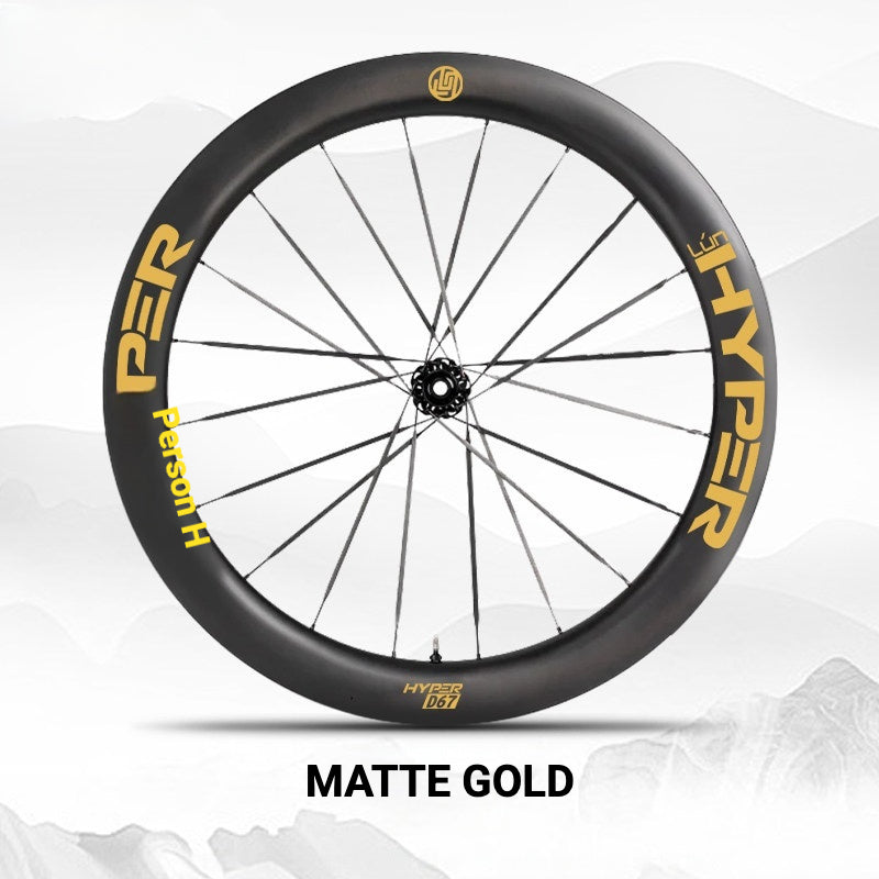 Infinity Logo Decals for Lún HYPER 3 D67 Gen 3 Wheelset | Waterproof Rim Overlay Stickers(Complete Decal Set for Two Wheels + Spare Decals Included)