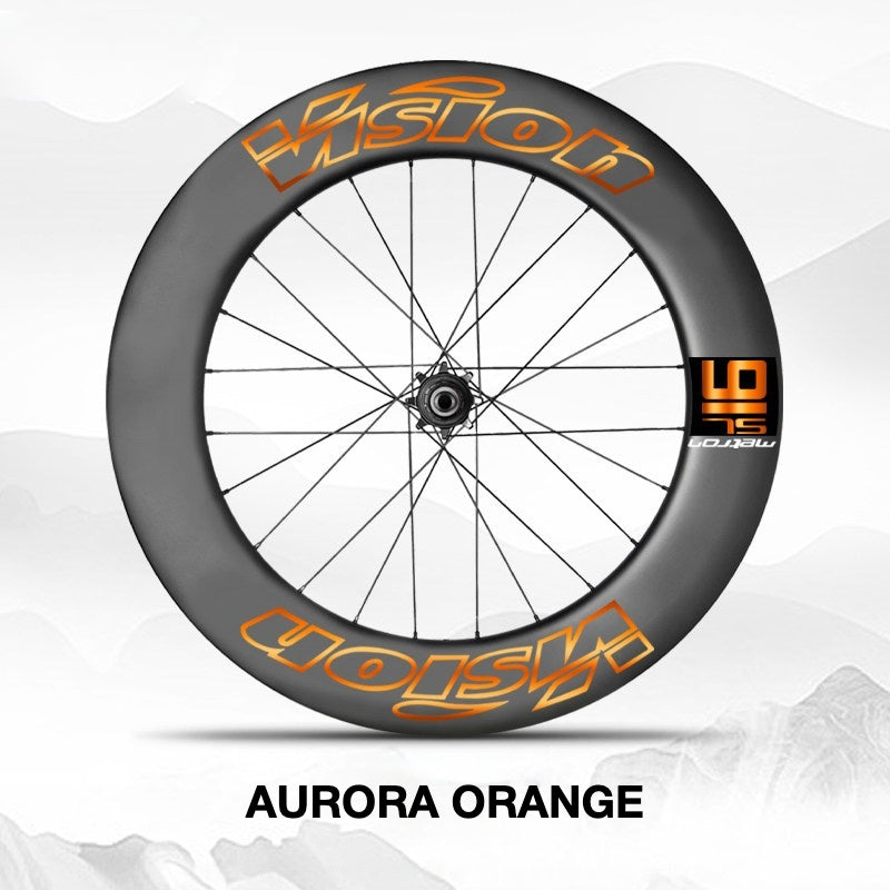 VISION METRON SL91 Single Wheel Decal Kit | Aero Carbon Rim Graphics