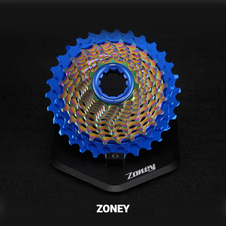INCOLOR ZONEY 12-Speed Lightweight Road Bike Cassette 11–30T|High Efficiency|Multi-Color Options