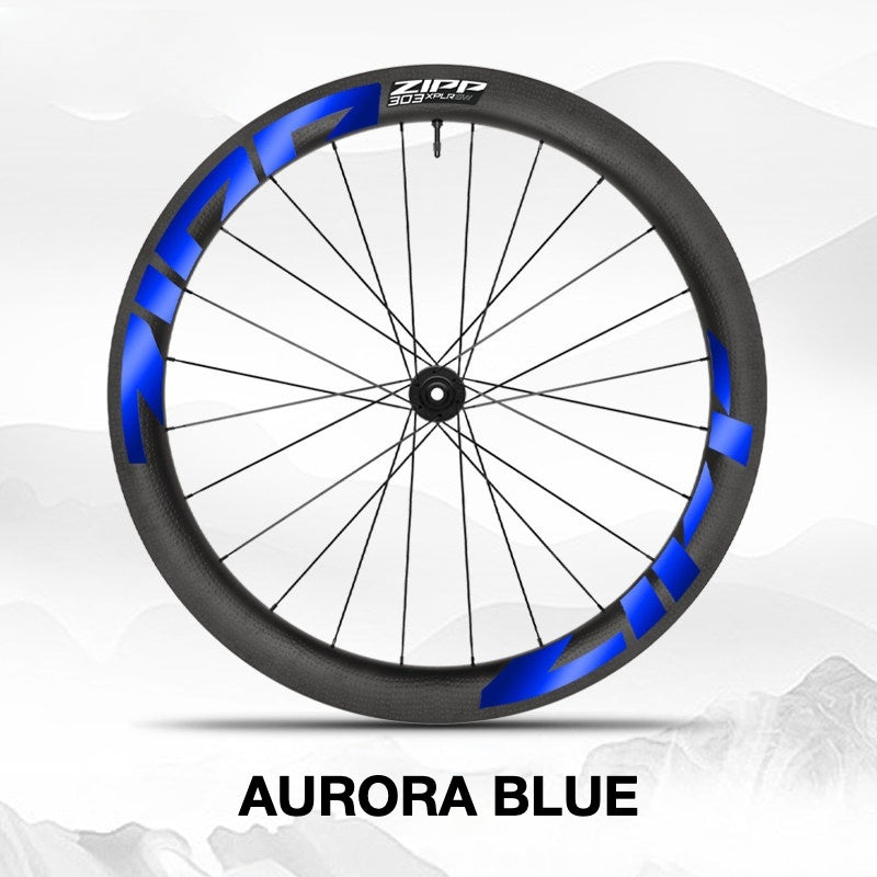 2025 ZIPP 303 XPLR SW Wheel Decal Sticker Kit – Reflective Waterproof Gravel Rim Graphics