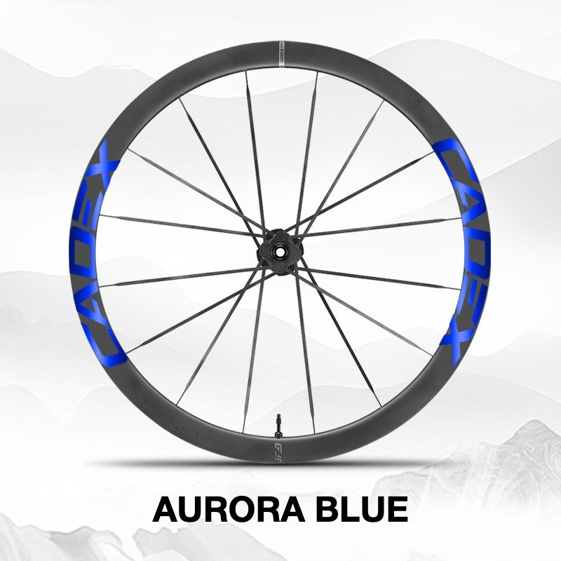 Cadex 36 Disc Wheel Decal Sticker Kit – Premium Logo Cover & Color Change