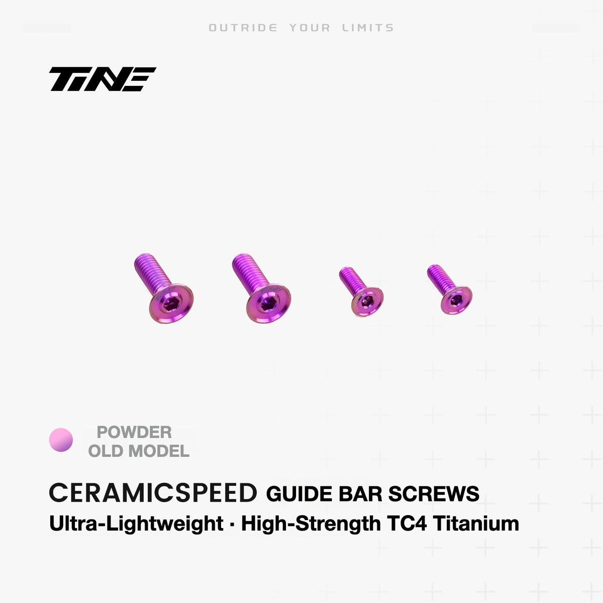 TiNE Titanium Guide Pulley Screws – CERAMICSPEED OSPW Compatible