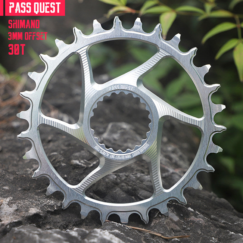 PASS QUEST Shimano Direct Mount MTB Chainring | M7100 M8100 M9100 | 3mm / 6mm Offset Narrow Wide