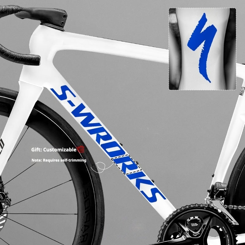 Tarmac SL8 Логотип Наклейки – 2 на нижнюю трубу + 1 на рулевую трубу для Specialized S-WORKS