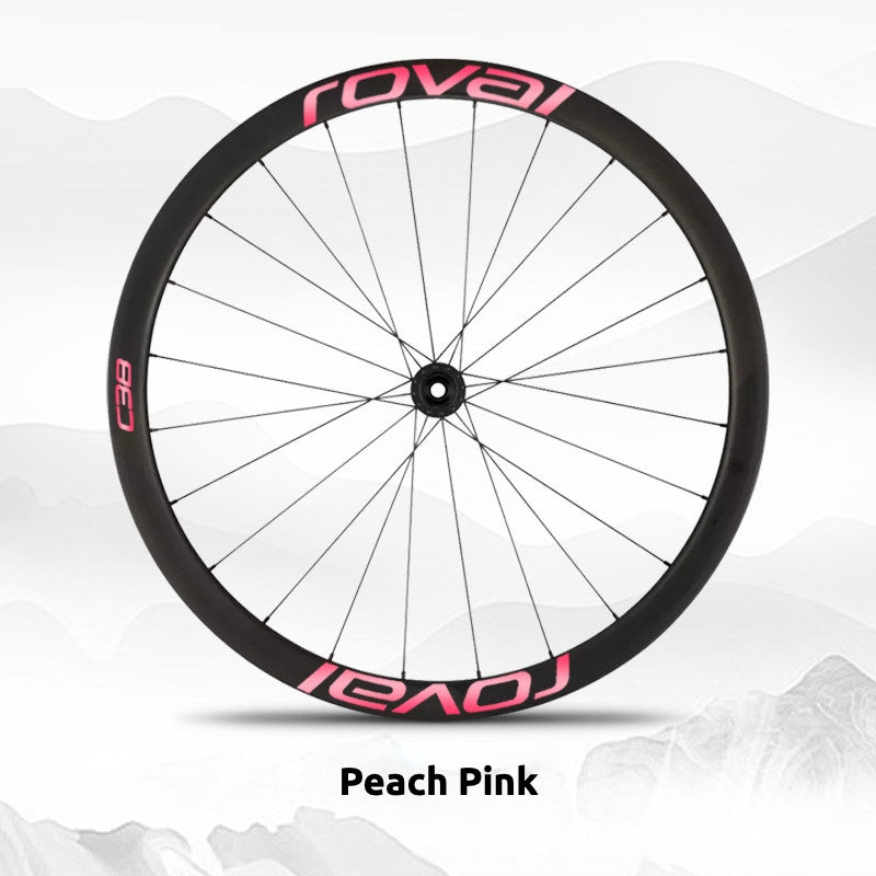 Roval C38 DISC Wheel Decals Sticker Kit for Specialized Roval Carbon Wheels