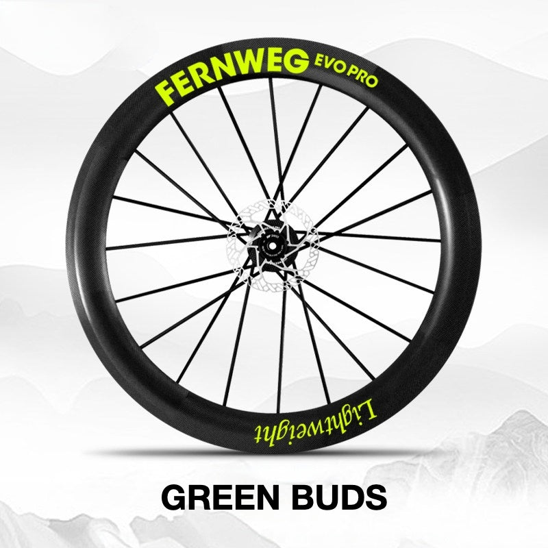 Kit d'autocollants pour roues Lightweight Fernweg EVO Pro 85 – Couvre-logo et changement de couleur