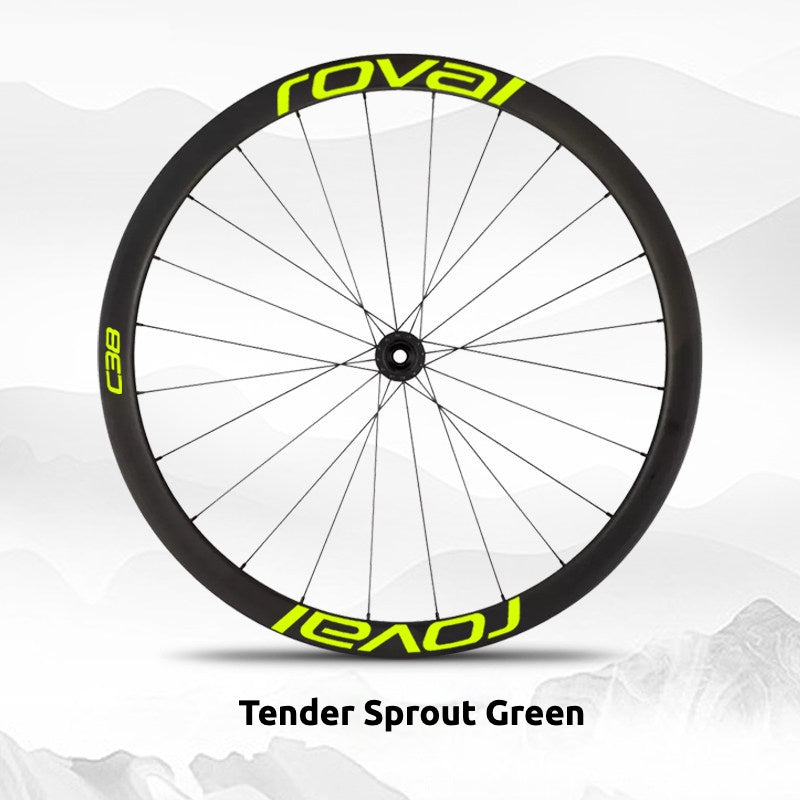 Roval C38 DISC Wheel Decals Sticker Kit for Specialized Roval Carbon Wheels