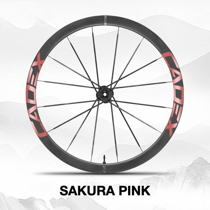 Cadex 36 Disc Wheel Decal Sticker Kit – Premium Logo Cover & Color Change