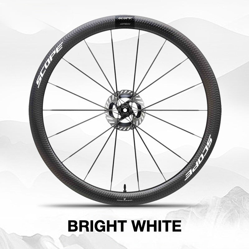 Scope R6.A Wheel Decal Sticker Kit – Logo Cover & Color Change