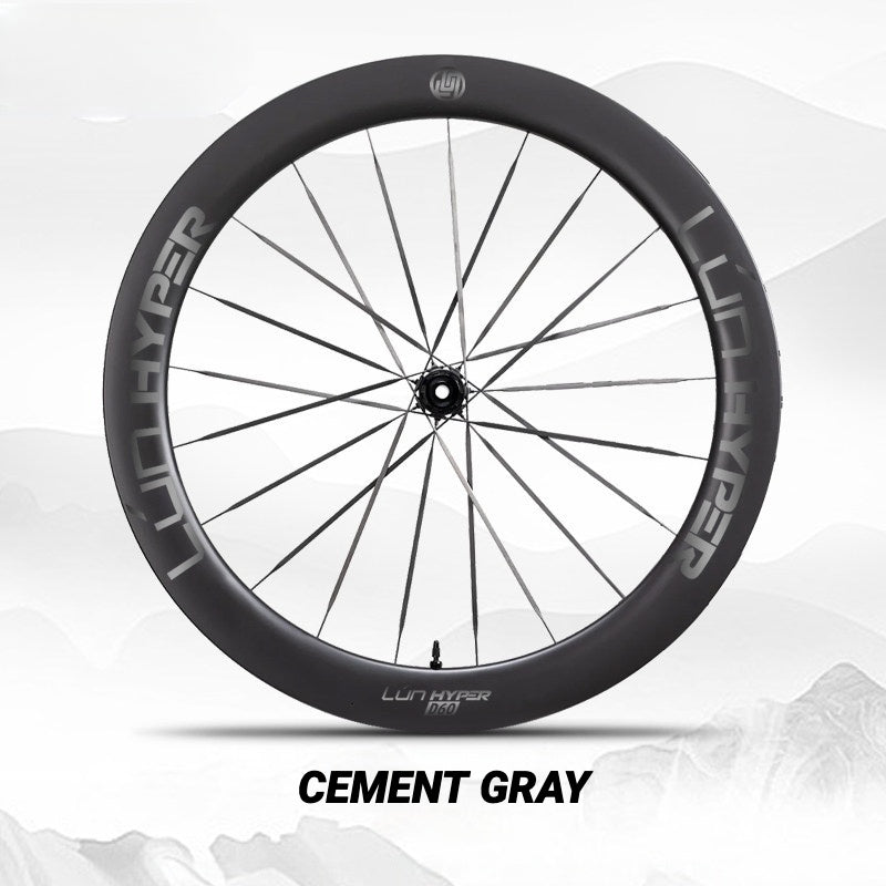Autocollants Logo Infinity pour Roues Lún HYPER 5 D60 Gen 5 | Autocollants de Jante Imperméables (Jeu Complet pour Deux Roues + Autocollants de Rechange Inclus)