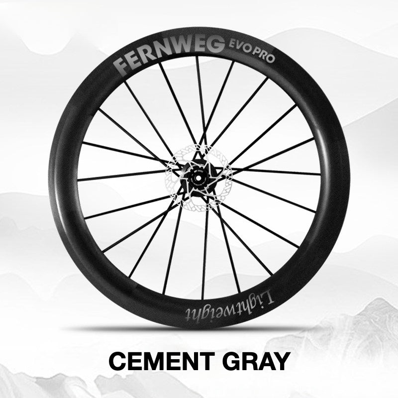 Kit d'autocollants pour roues Lightweight Fernweg EVO Pro 85 – Couvre-logo et changement de couleur