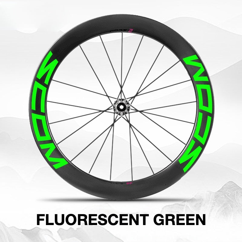SCOM Wind Blade 40 Wheel Decal Sticker Kit – Logo Cover & Color Change
