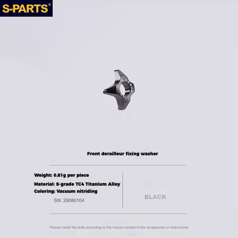 S-PARTS Titanium Drivetrain Hardware – SRAM RED AXS E1 Compatible Upgrade Kit