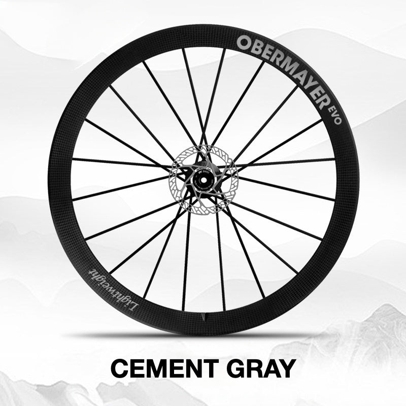 Lightweight Obermayer EVO Wheel Decal Sticker Kit – Logo Cover & Color Change