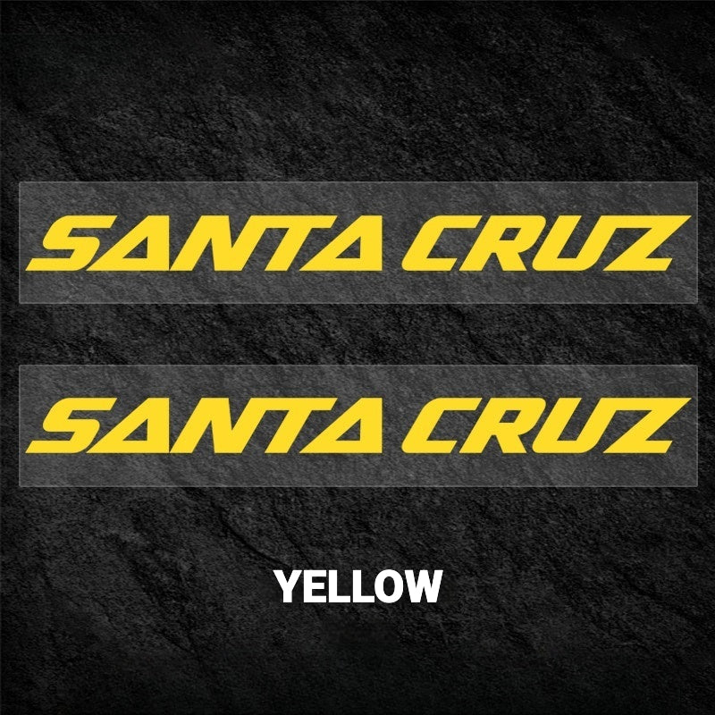 SANTA CRUZ 5010 Frame Logo Decal Kit | Custom Color Change Trail MTB Sticker