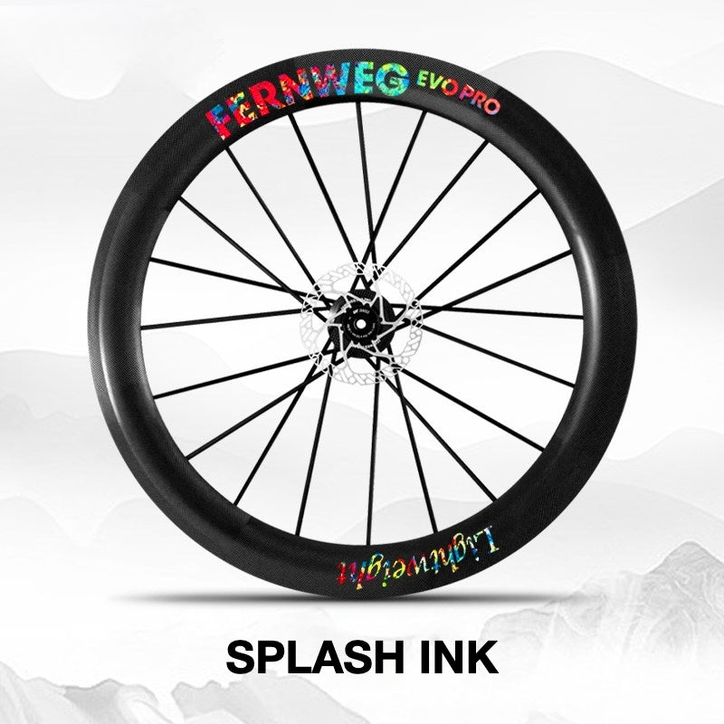 Kit d'autocollants pour roues Lightweight Fernweg EVO Pro 85 – Couvre-logo et changement de couleur