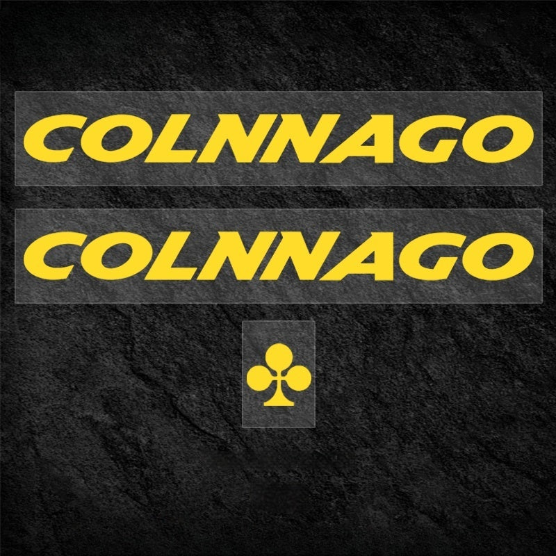 Colnago V5RS Logo Decal Set (2× Downtube + 1× Headtube)|Custom Frame Color Change Stickers|35+ Colors