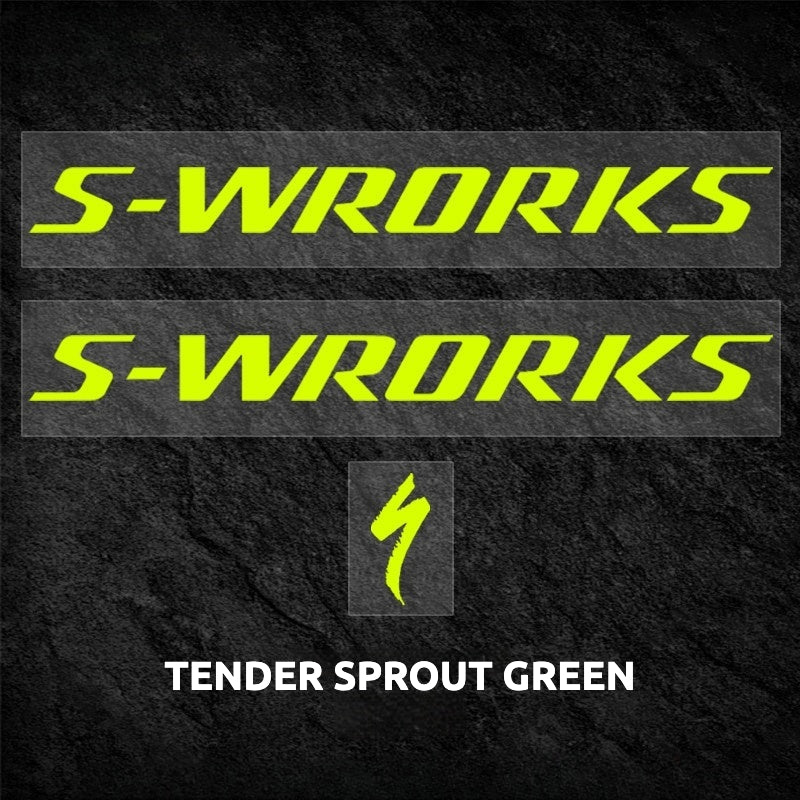 Kit de Adesivos Decal para Capacete S-Works Prevail 3 - Mudança de Cor do Logo da Equipe Specialized Quick-Step