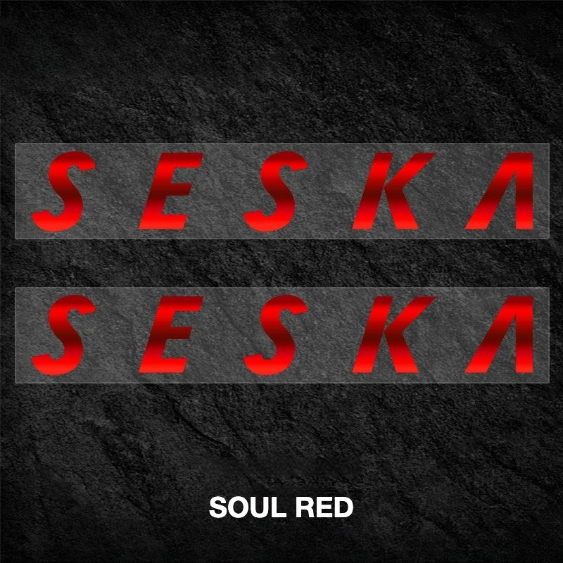 Adesivos para Quadro de Bicicleta de Estrada SEKA SPEAR | Etiquetas de Substituição de Logotipo Personalizadas à Prova d'Água