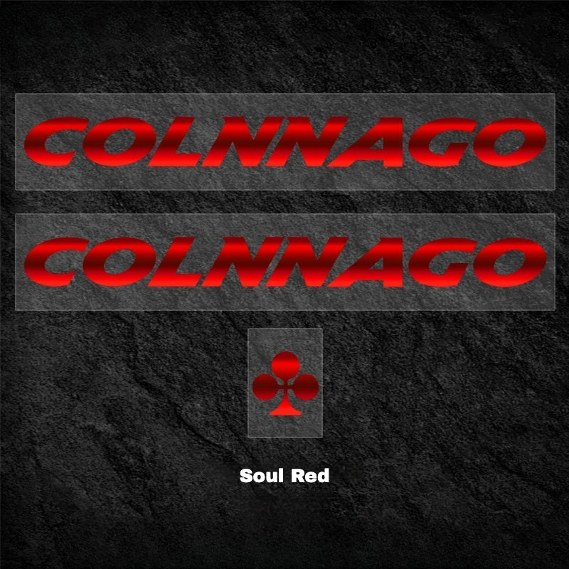 Adesivos de Logo para Quadro Colnago V4 | Etiquetas Personalizadas à Prova d'Água OEM