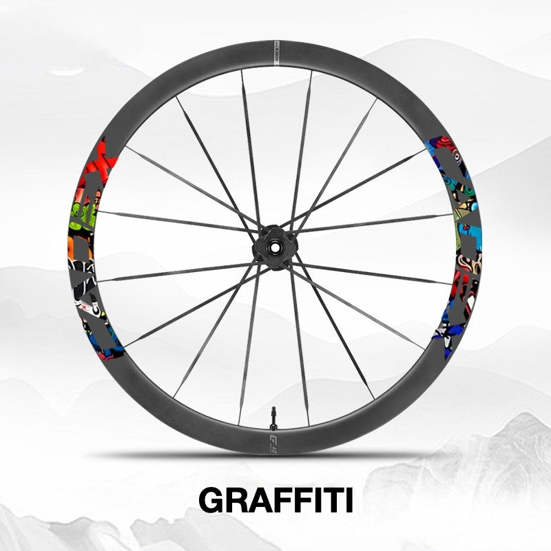 Cadex 36 Disc Wheel Decal Sticker Kit – Premium Logo Cover & Color Change