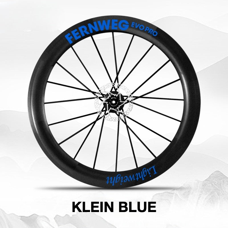 Kit d'autocollants pour roues Lightweight Fernweg EVO Pro 85 – Couvre-logo et changement de couleur