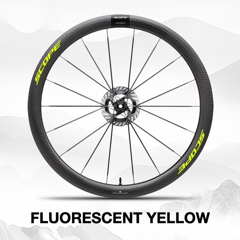 Scope R6.A Wheel Decal Sticker Kit – Logo Cover & Color Change