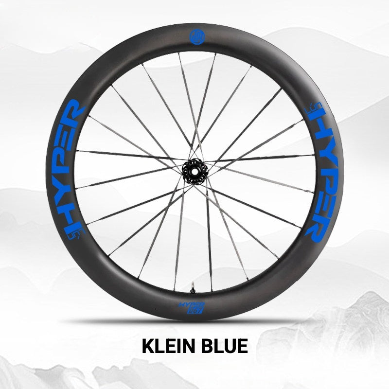 Infinity Logo Decals for Lún HYPER 3 D67 Gen 3 Wheelset | Waterproof Rim Overlay Stickers(Complete Decal Set for Two Wheels + Spare Decals Included)