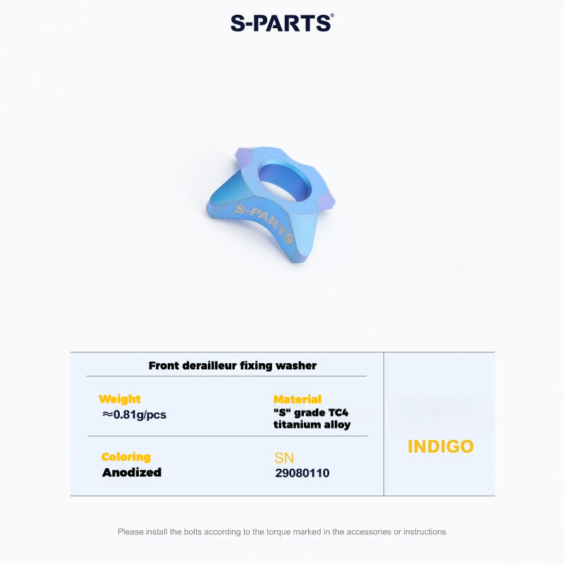 S-PARTS Titanium Drivetrain Hardware – SRAM RED AXS E1 Compatible Upgrade Kit