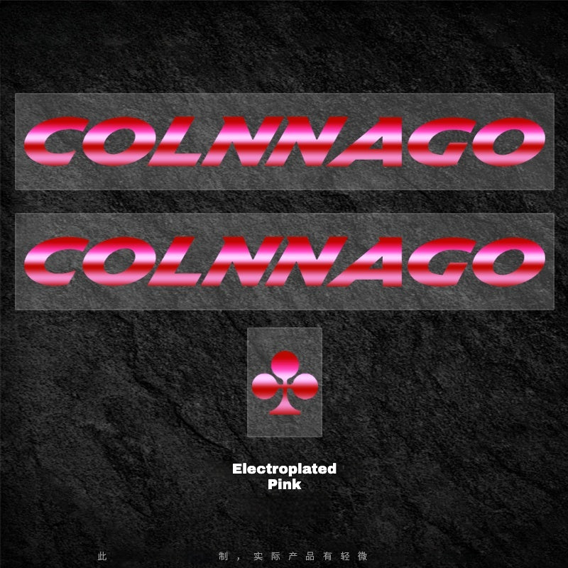 Adesivos de Logo para Quadro Colnago V4 | Etiquetas Personalizadas à Prova d'Água OEM