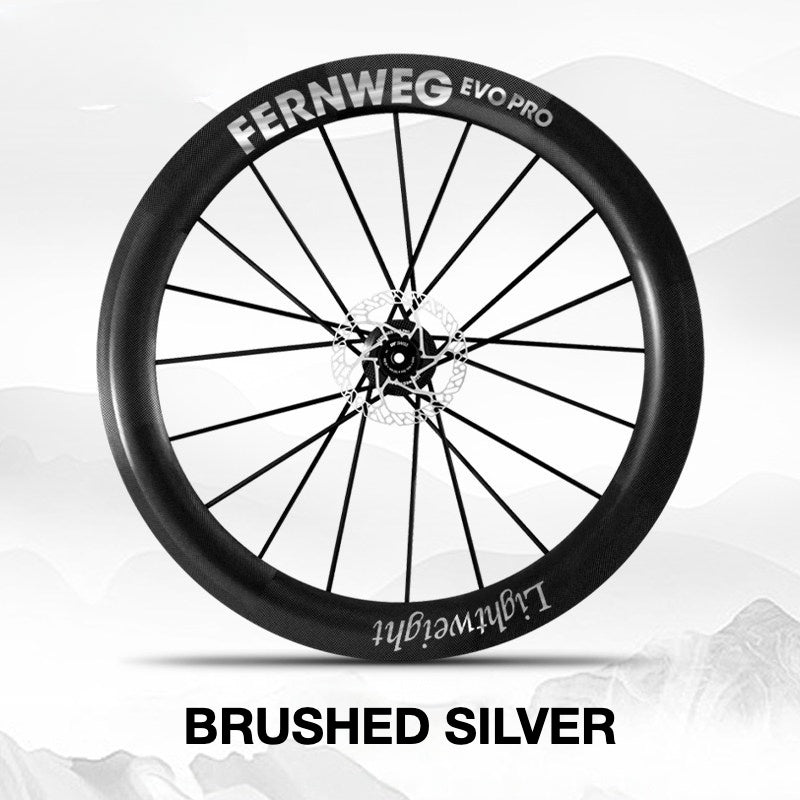 Lightweight Fernweg EVO Pro 63 Wheel Decal Sticker Kit – Logo Cover & Color Change