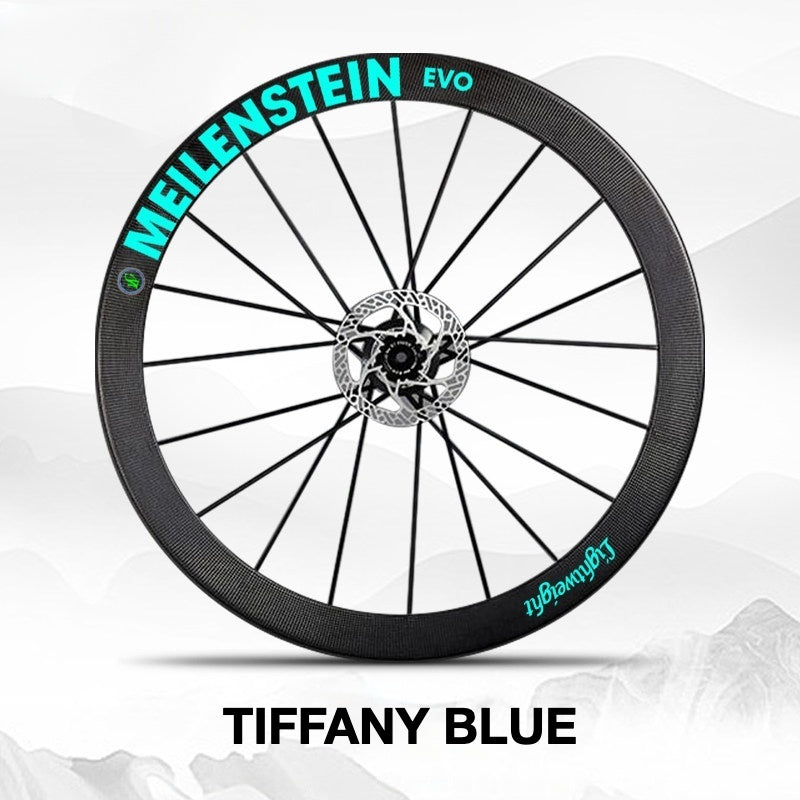 Lightweight MEILENSTEIN EVO Wheel Decal Sticker Kit – Logo Cover & Color Change
