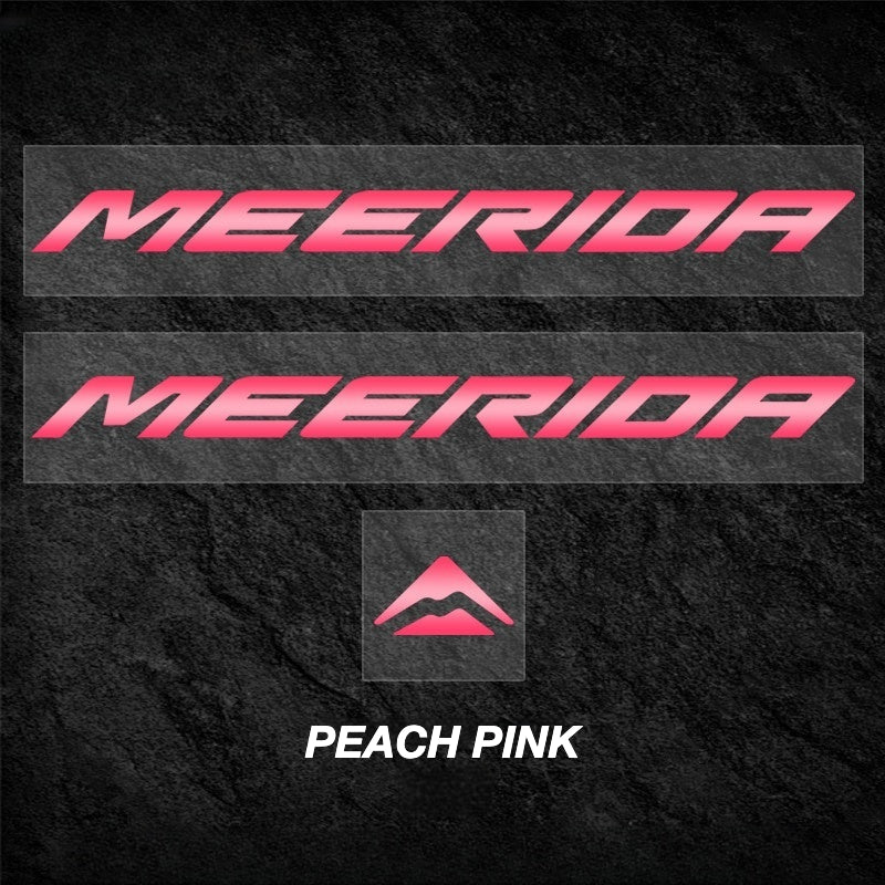 Adesivos com Logo OEM Personalizado para Quadro de Bicicleta de Estrada Merida Reacto | Etiquetas de Sobreposição à Prova d'Água
