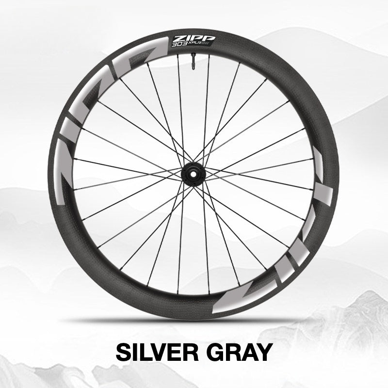 2025 ZIPP 303 XPLR SW Wheel Decal Sticker Kit – Reflective Waterproof Gravel Rim Graphics