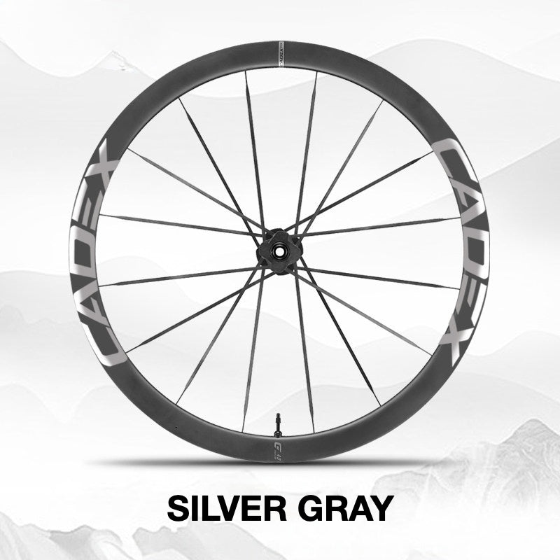 Cadex 36 Disc Wheel Decal Sticker Kit – Premium Logo Cover & Color Change