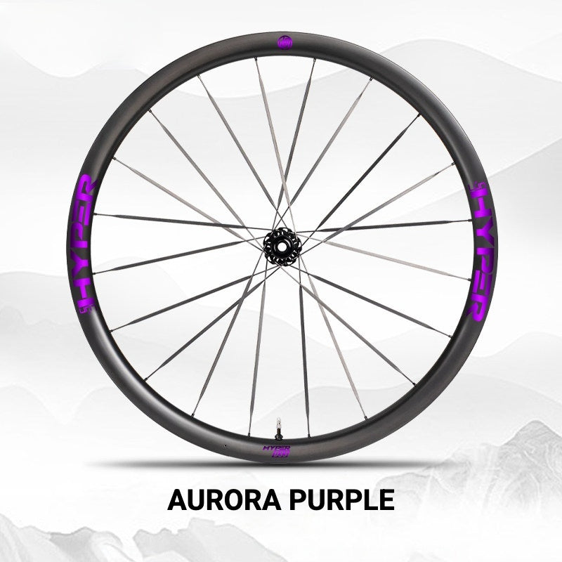 Infinity Logo Decals for Lún HYPER 3 D33 Gen 3 Wheelset | Waterproof Rim Overlay Stickers(Complete Decal Set for Two Wheels + Spare Decals Included)