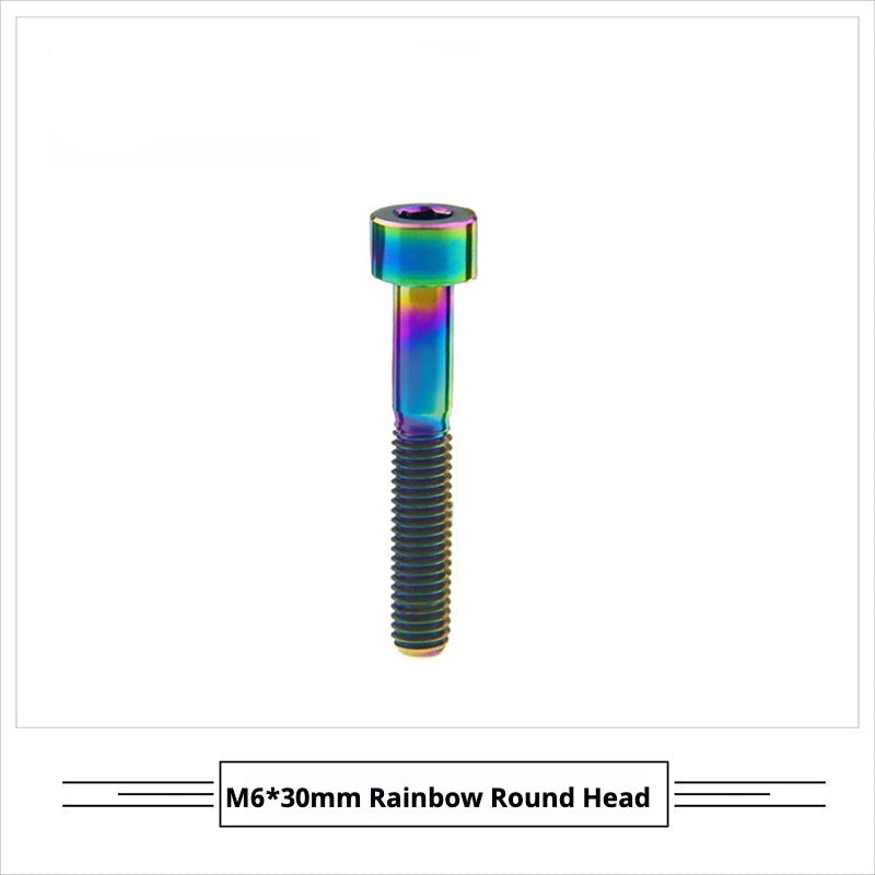 Titanium Seatpost Repair Bolt Kit β Cylindrical, Conical, Flanged & Raised Head | M5 M6 M7 Sizes | Compatible with Specialized Tarmac SL8, Giant TCR, Darimo Seatposts, Pinarello Dogma, and Propel (PP)