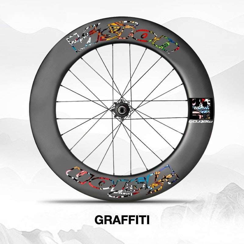 VISION METRON SL91 Single Wheel Decal Kit | Aero Carbon Rim Graphics