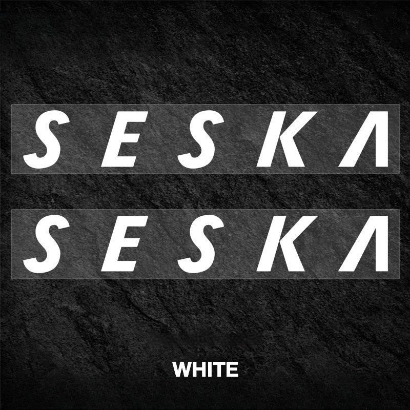 Adesivos para Quadro de Bicicleta de Estrada SEKA SPEAR | Etiquetas de Substituição de Logotipo Personalizadas à Prova d'Água
