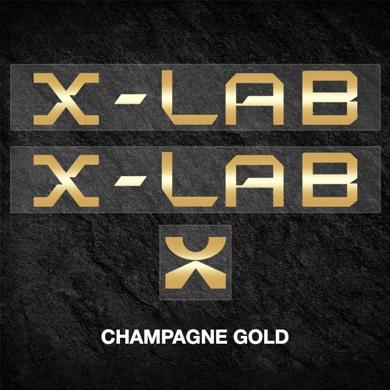 XDS X-LAB RS9 Road Bike Frame Decals | Waterproof Custom Logo Replacement Stickers