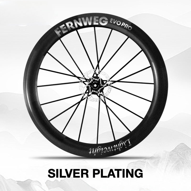 Kit d'autocollants pour roues Lightweight Fernweg EVO Pro 85 – Couvre-logo et changement de couleur