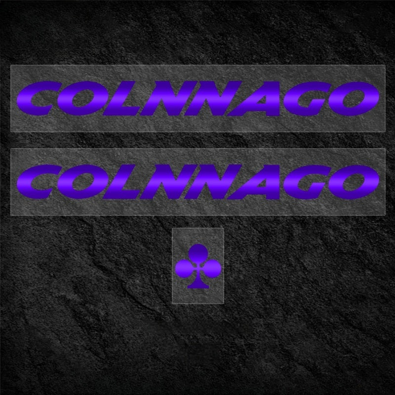 Colnago V5RS Logo Decal Set (2× Downtube + 1× Headtube)|Custom Frame Color Change Stickers|35+ Colors