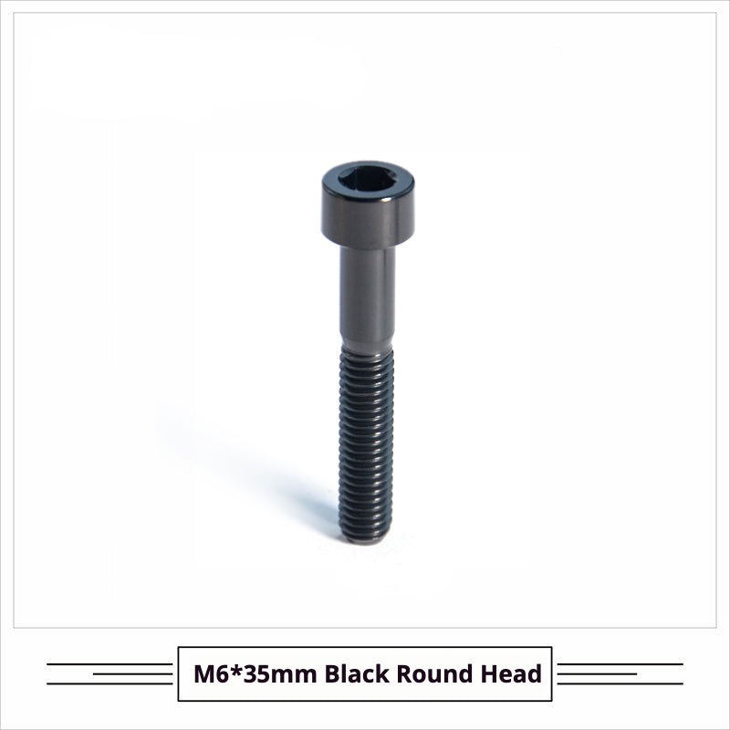 Titanium Seatpost Repair Bolt Kit β Cylindrical, Conical, Flanged & Raised Head | M5 M6 M7 Sizes | Compatible with Specialized Tarmac SL8, Giant TCR, Darimo Seatposts, Pinarello Dogma, and Propel (PP)