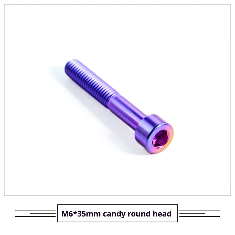 Titanium Seatpost Repair Bolt Kit β Cylindrical, Conical, Flanged & Raised Head | M5 M6 M7 Sizes | Compatible with Specialized Tarmac SL8, Giant TCR, Darimo Seatposts, Pinarello Dogma, and Propel (PP)