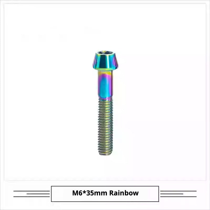 Titanium Seatpost Repair Bolt Kit β Cylindrical, Conical, Flanged & Raised Head | M5 M6 M7 Sizes | Compatible with Specialized Tarmac SL8, Giant TCR, Darimo Seatposts, Pinarello Dogma, and Propel (PP)