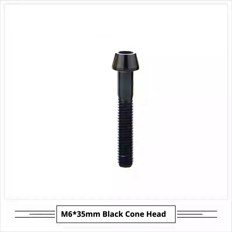 Titanium Seatpost Repair Bolt Kit β Cylindrical, Conical, Flanged & Raised Head | M5 M6 M7 Sizes | Compatible with Specialized Tarmac SL8, Giant TCR, Darimo Seatposts, Pinarello Dogma, and Propel (PP)